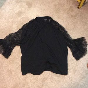 WhoWhatWear black dress top